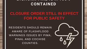 Bighorn Fire in Pima County fully contained; burned nearly 120,000 acres