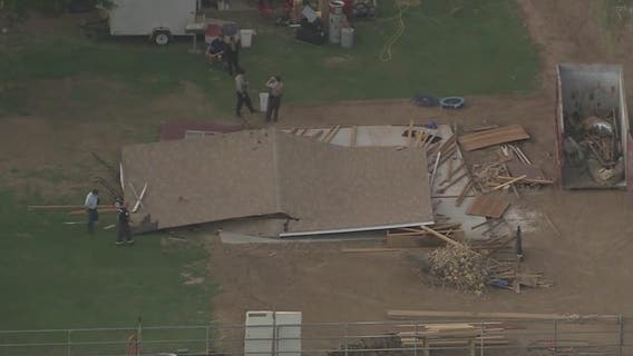 Man rescued after building collapses at construction site in Queen Creek