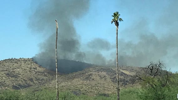 Brush fire on Thunderbird Mountain in Glendale now 85% contained