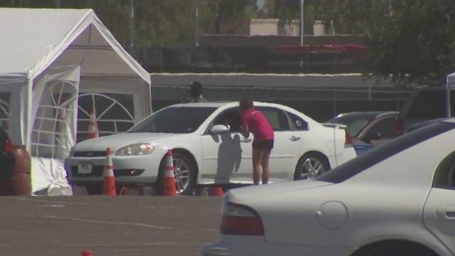 COVID-19 testing location at Mesa Community College open 24/7