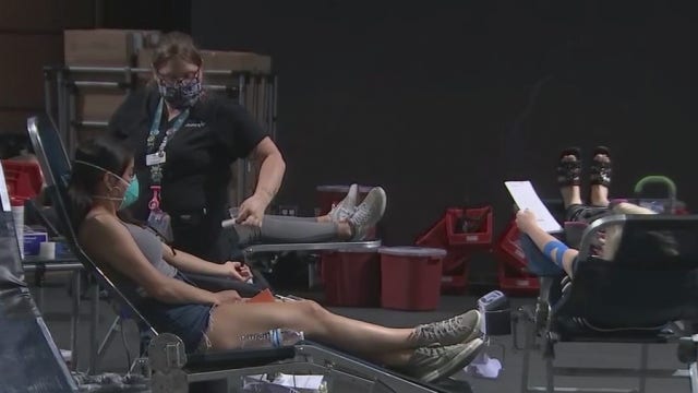 Vitalant sees hundreds show up for blood donations a day after 4th of July