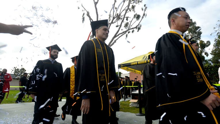 CSULB graduation ceremony for the college of engineering