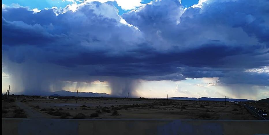 Monsoon storm breaks 103-day dry streak for the Valley