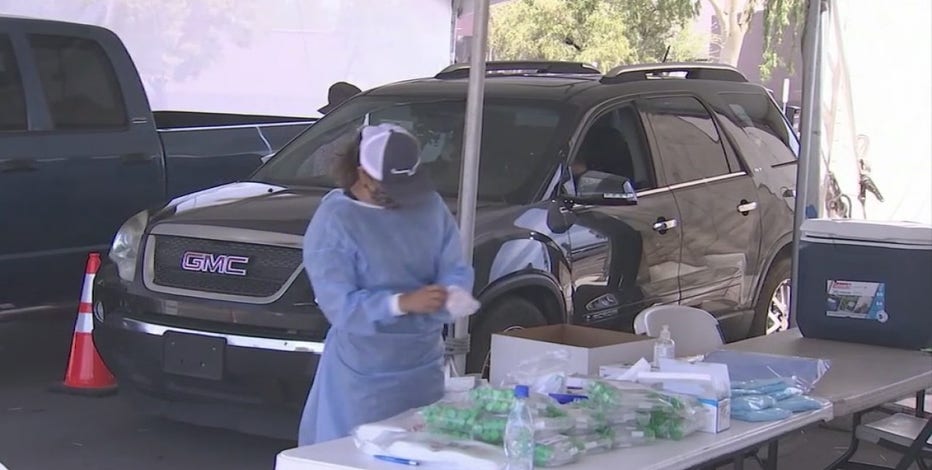Feeling the heat: COVID-19 testing continues despite extreme heat in Arizona