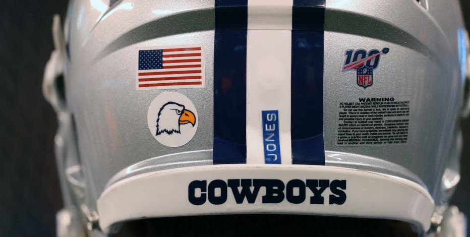 Dallas Cowboys honoring military service with special helmet