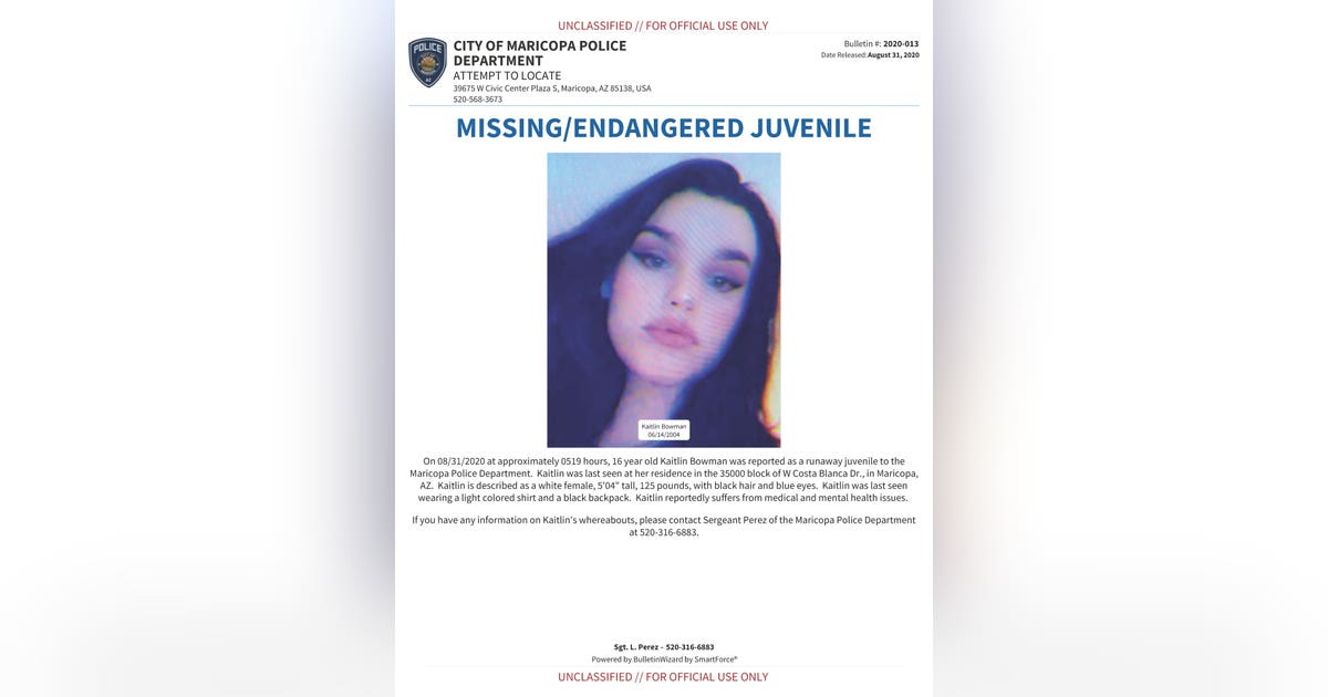 Police locate missing teen out of Maricopa | FOX 10 Phoenix
