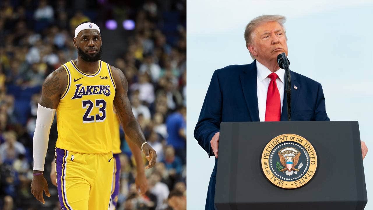 Lebron trump clearance