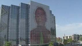 Artist creates new mural in Downtown Phoenix to honor civil rights leader James Baldwin