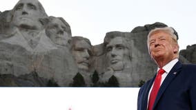Trump denies suggesting adding his face to Mount Rushmore, but calls it 'a good idea'