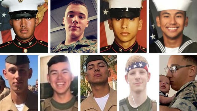 'I thank them for the brave service': Trump says of 9 service members killed in training accident
