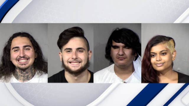 PD: 4 arrested in connection to Downtown Phoenix protest