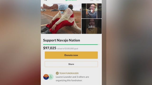 Nurse helps to give residents of Navajo Nation 'equal opportunities to fight this virus'