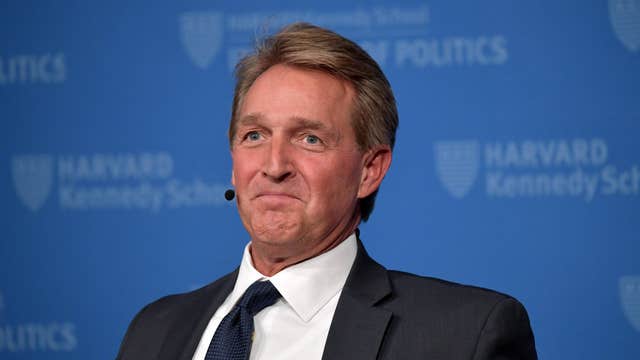 Flake backs Biden, makes conservative case against President Trump