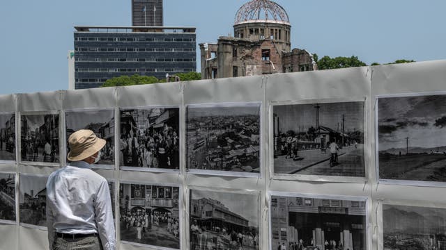 Survivors mark 75th anniversary of world's 1st nuke attack