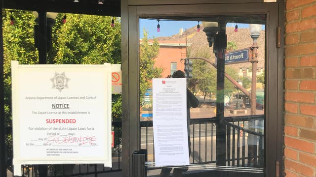 Mill Avenue's Glow Shots & Cocktails ordered to close for COVID-19 violations days after reopening