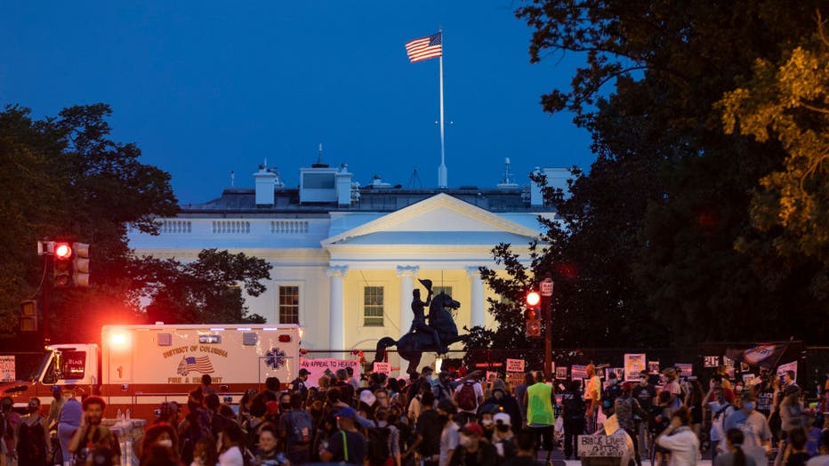 7a558d75-Protests Held In Washington, DC In Response To Republican National Convention