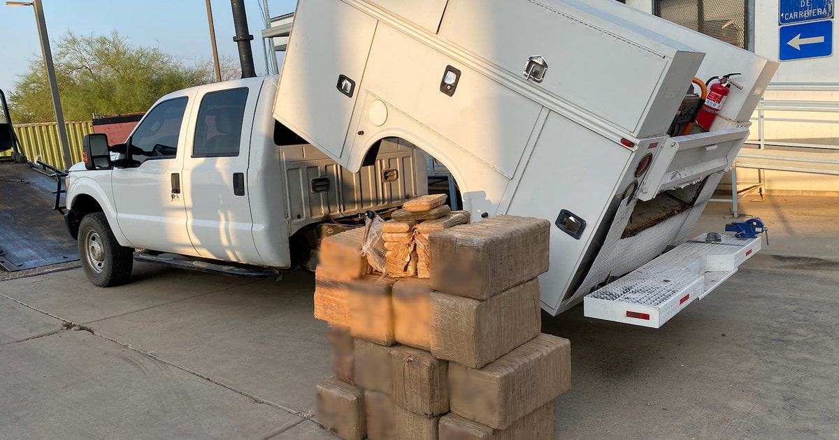 Arizona Border Patrol seizes $1.4 million in meth from work truck | FOX ...