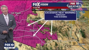 Excessive Heat Warning in effect for 11 Arizona counties