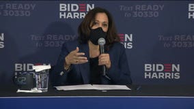 Kamala Harris meets Blake family, stops by union training facility