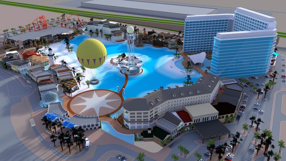 'Crystal Lagoons Island Resort' approved by Glendale City Council, expected to open in 2022