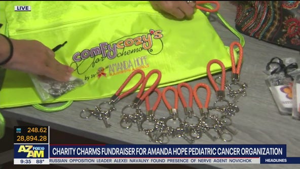 Charity charms: Pediatric cancer organization raising money to support kids going through treatment