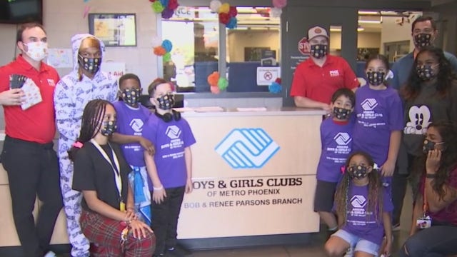 Phoenix 20-30 Club donates 10,000 masks to the Boys & Girls Clubs of the Valley