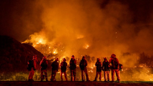 Firefighter dies battling California wildfire sparked by gender reveal