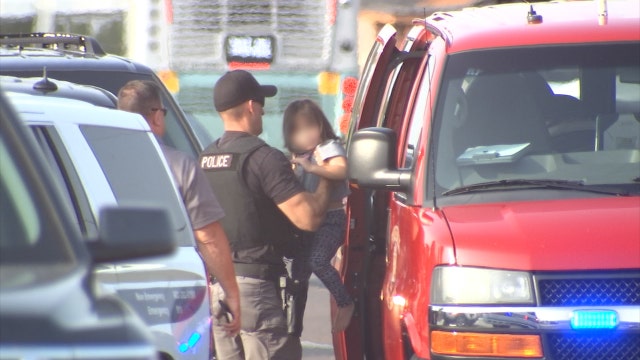 U.S. Marshals: 2-year-old abducted girl found safe following officer-involved shooting