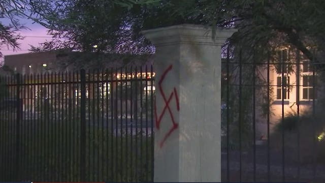 Phoenix museum vandalized with swastikas, racial slurs