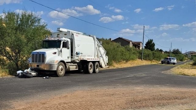 Motorcyclist dies after head-on collision with dump truck in Cordes Lakes