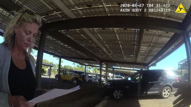 Body camera video shows Lori Vallow detained by Kauai Police in January