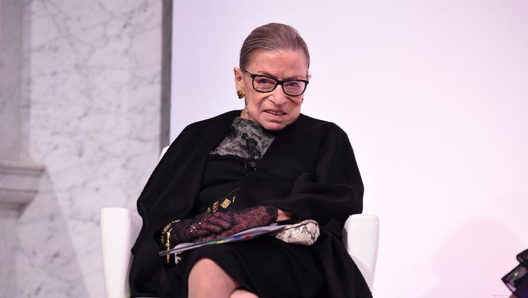 Supreme Court Justice Ruth Bader Ginsburg, in a photo taken on February 19, 2020
