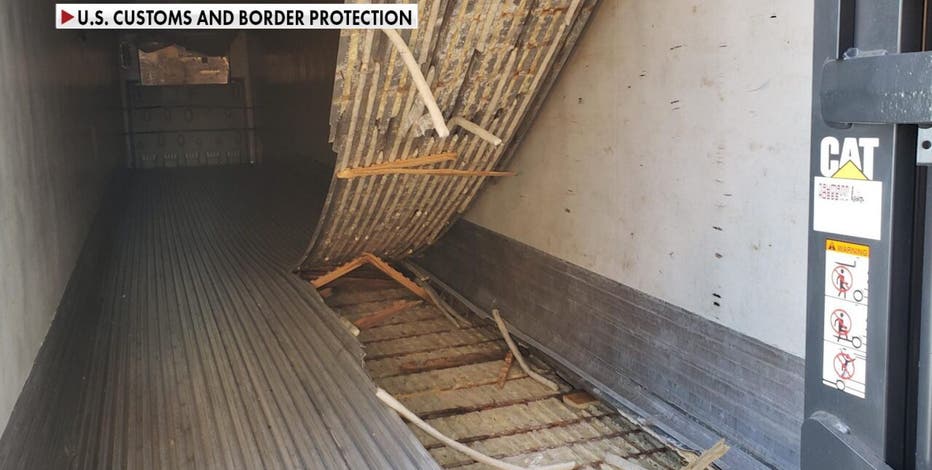 Mexican cartels are finding more unusual ways to smuggle the drugs, Customs and Border Protection officers say