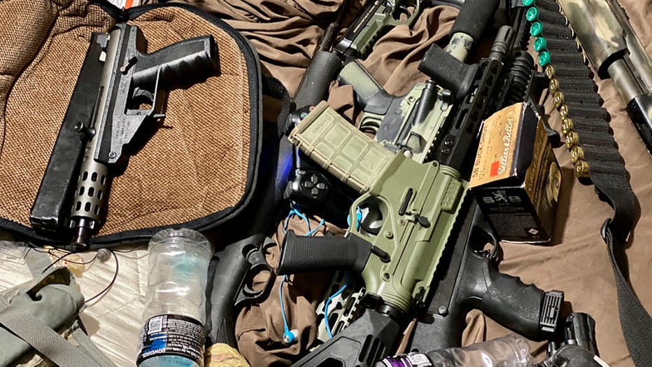Operation Snake Eyes firearms