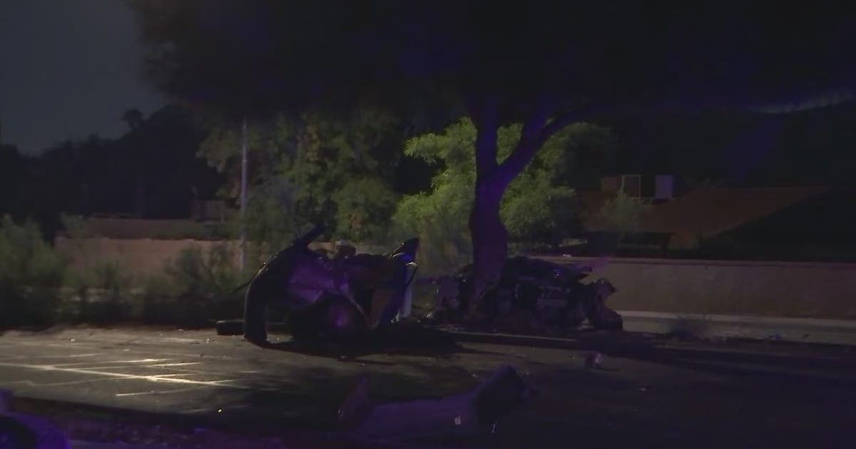 Driver killed after car crashes into tree in Phoenix | FOX 10 Phoenix