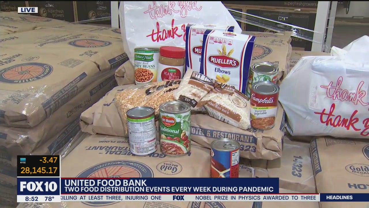 United Food Bank prepares for food distribution events