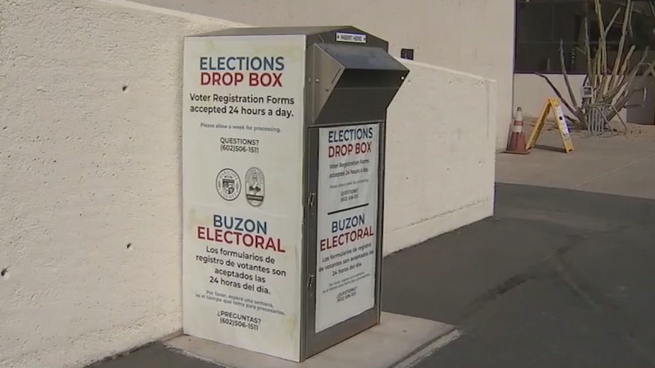 More Drive-thru Ballot Drop-off Locations Open In Maricopa County | FOX ...