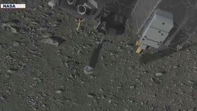NASA spacecraft touches asteroid surface for rare rubble grab