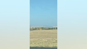Plane makes belly landing at Falcon Field in Mesa