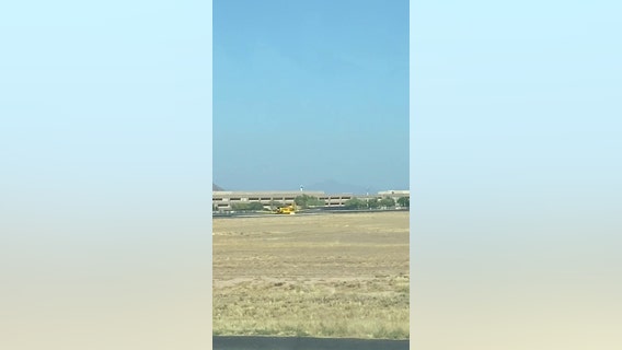 Plane makes belly landing at Falcon Field in Mesa