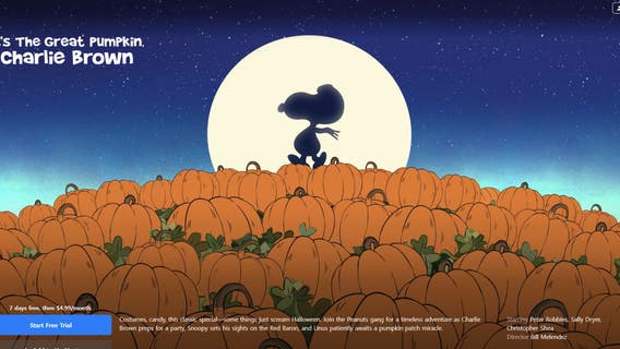 'It's the Great Pumpkin, Charlie Brown' to skip TV broadcast for first time in half a century