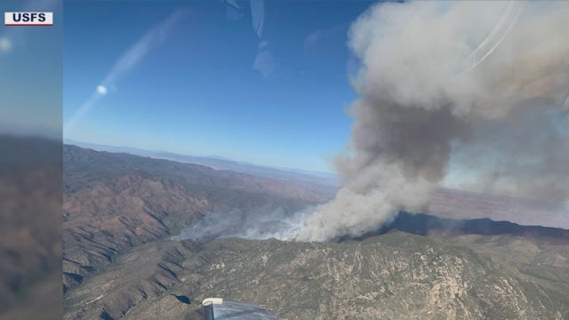 Firefighters start gaining control over Horse Fire burning in Prescott National Forest