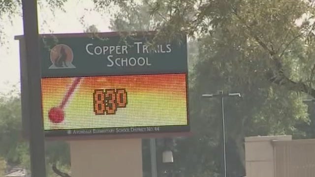 Parent voices concern about coronavirus testing site at Copper Trails Elementary's parking lot