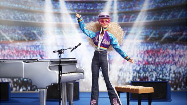 Elton John Barbie: Mattel releases limited-edition doll