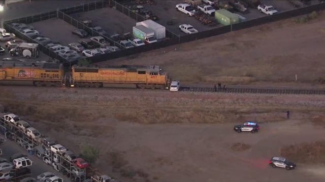 Gilbert Police: 1 dead following crash involving train