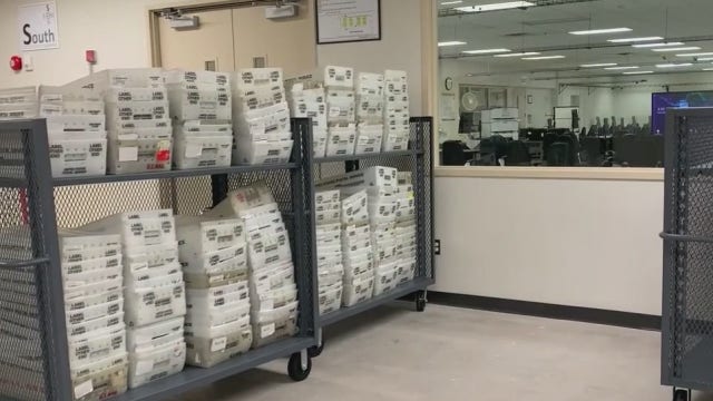 Maricopa County protects ballots from a fire with a new vault
