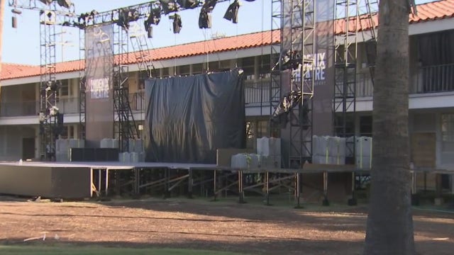Outdoor stage is set for Phoenix Theater Company to hold outdoor performances amid pandemic