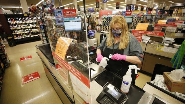 'Alarming rate' of coronavirus infection among grocery store workers, study finds