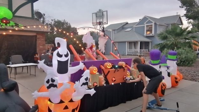 Valley residents show off clever COVID-19 safe Halloween celebrations