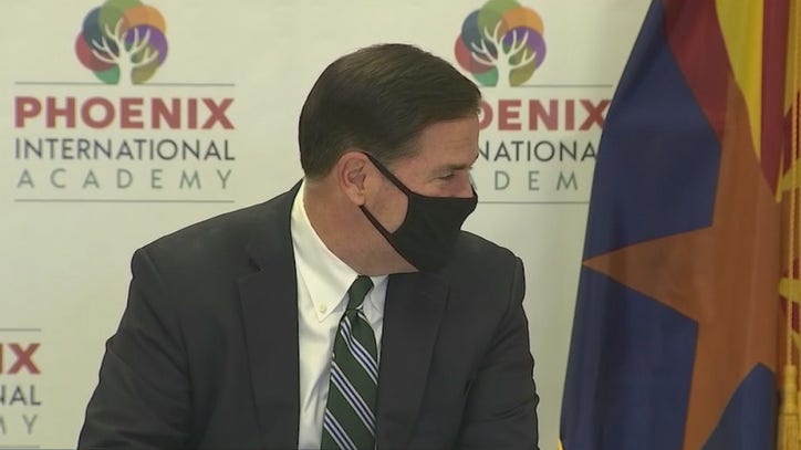 Gov. Ducey talks about ongoing COVID-19 pandemic as number of new cases increase in Arizona - FOX 10 News Phoenix